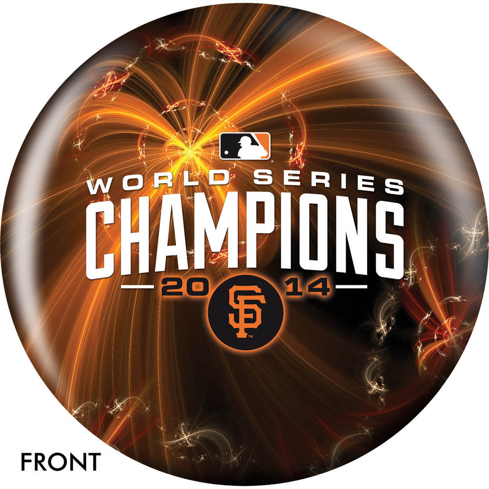 MLB San Francisco Giants World Series Champions 2014 Bowling Ball