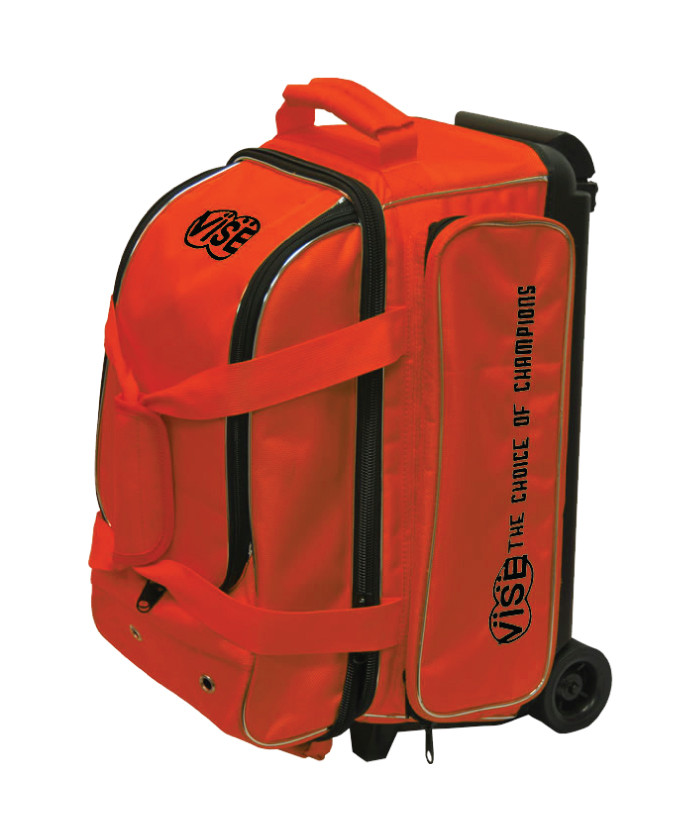 Vise 2 Ball Economy Roller Bowling Bag Orange