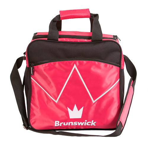 Brunswick Blitz 1 Ball Single Tote Bowling Bag Hot Pink