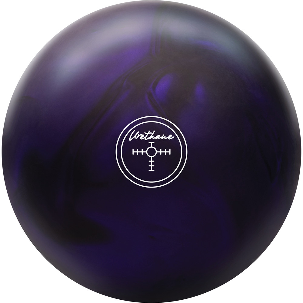 Hammer Purple Pearl Urethane Bowling Ball Front View