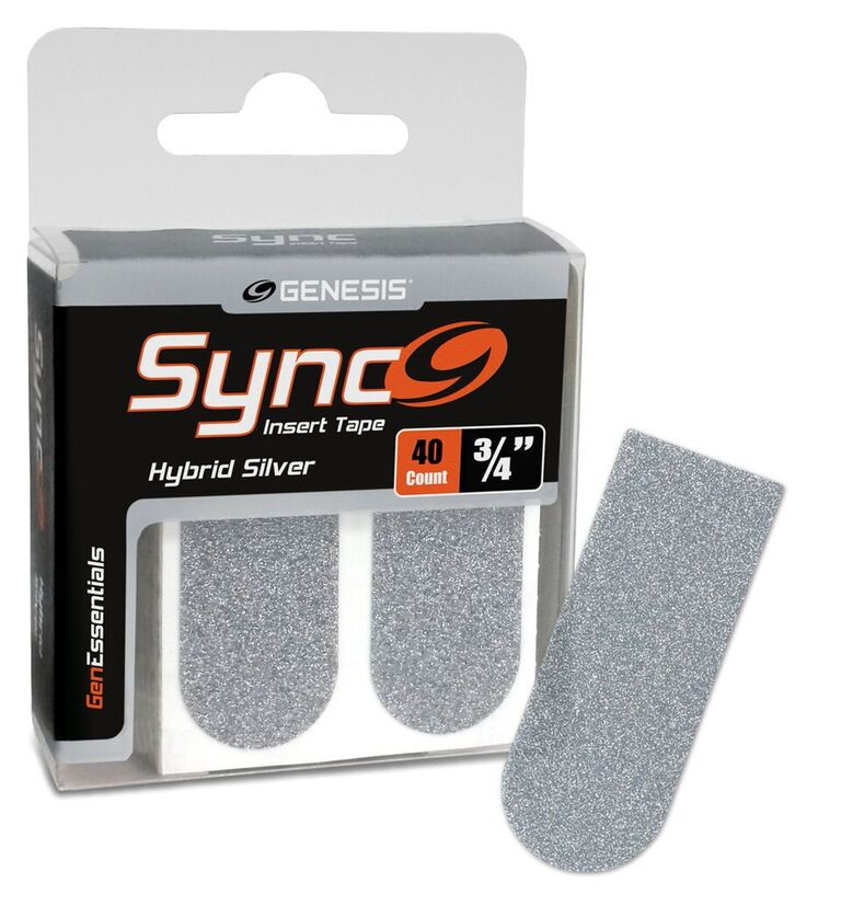 Genesis Sync Tape 3/4" Hybrid Silver (40 Strips)
