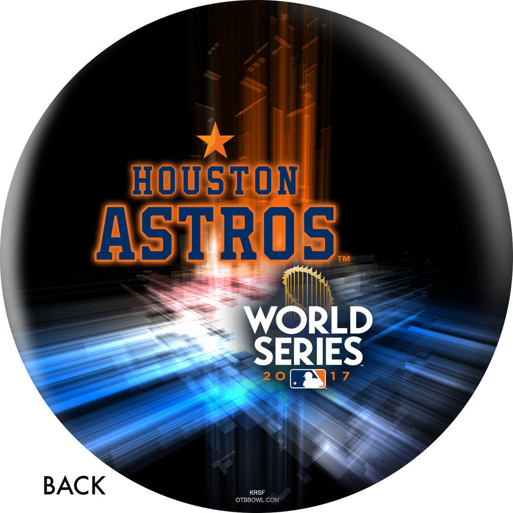 Houston Astros World Series Back View