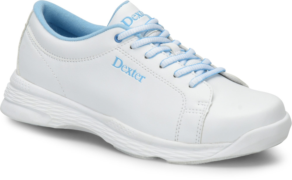 Dexter Raquel V Jr Bowling Shoes White Blue Girls