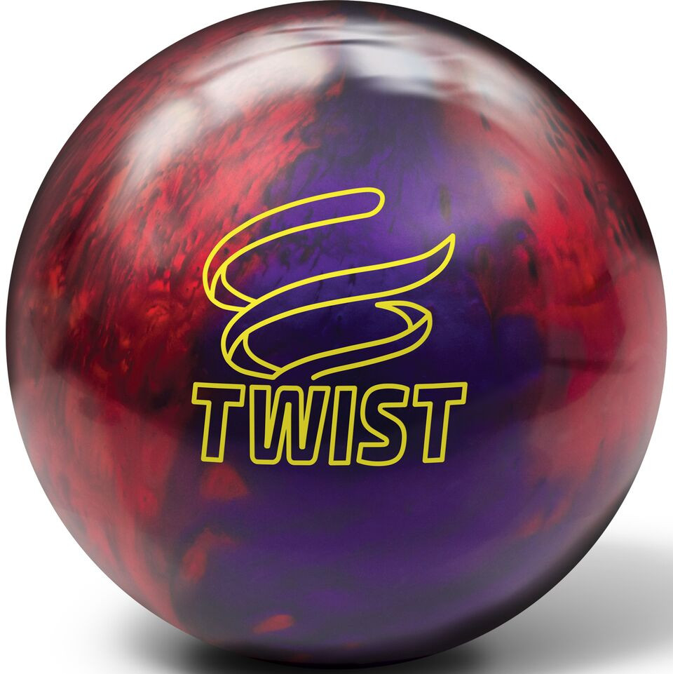 Brunswick Twist Red Purple Bowling Ball