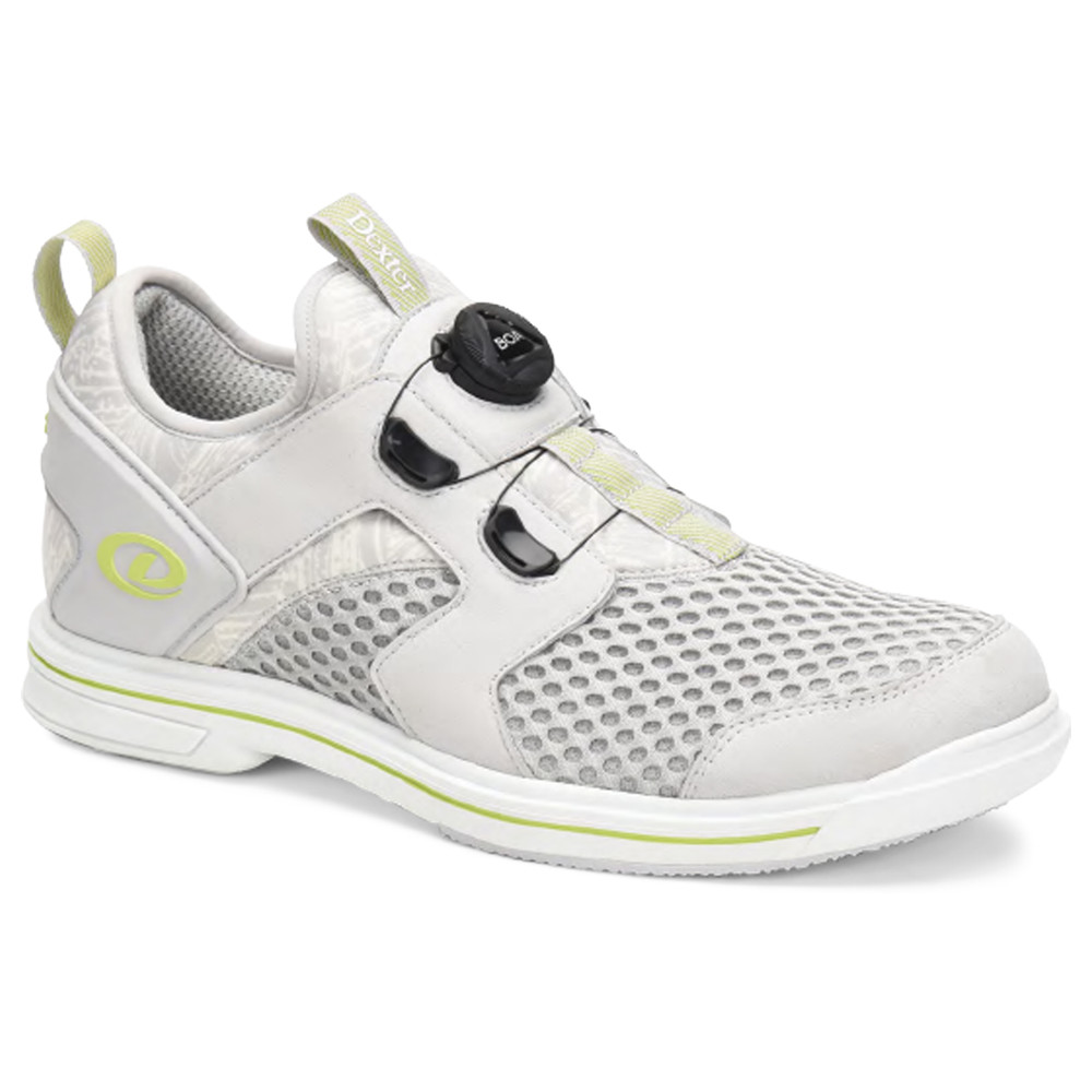Dexter Pro BOA Mens Bowling Shoes Right Hand Grey Lime
