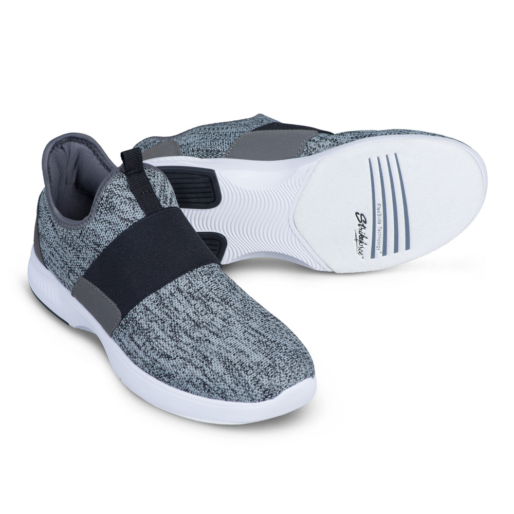 KR Strikeforce Newport Mens Bowling Shoes Charcoal Black