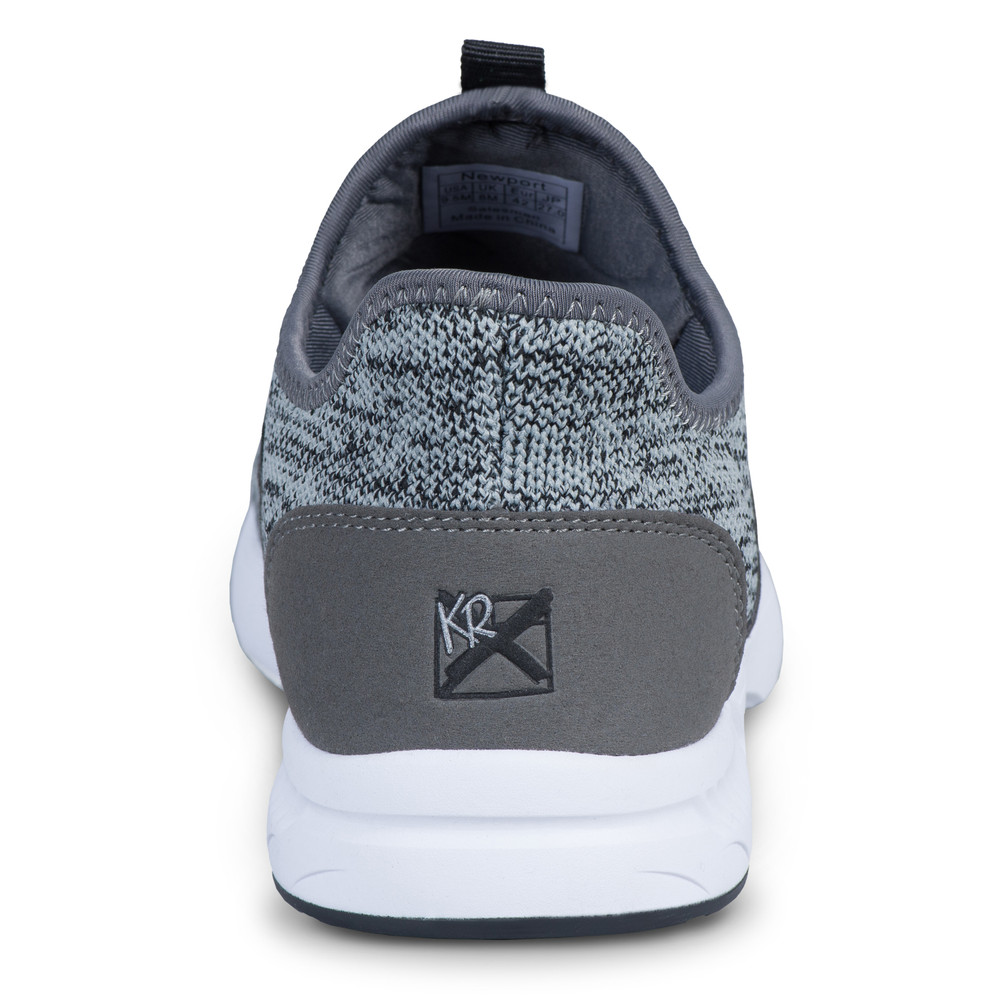 KR Strikeforce Newport Mens Bowling Shoes Charcoal Black