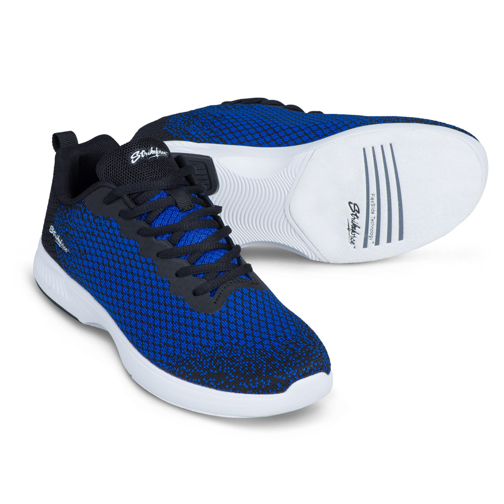 KR Strikeforce Aviator Mens Bowling Shoes Black Blue