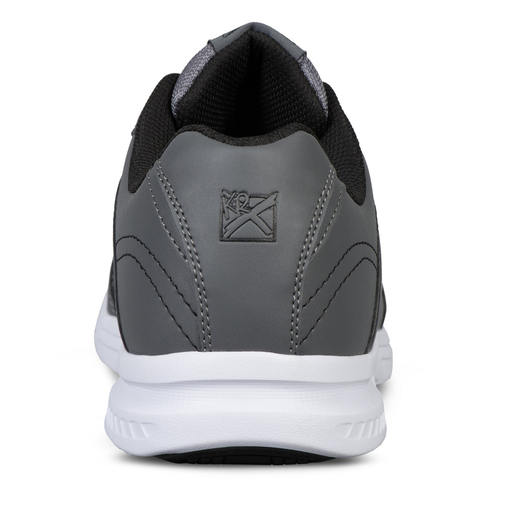 KR Strikeforce Flyer Lite Mens Bowling Shoes Slate Black Wide Width