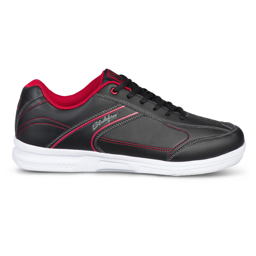 KR Strikeforce Flyer Lite Mens Bowling Shoes Black Red