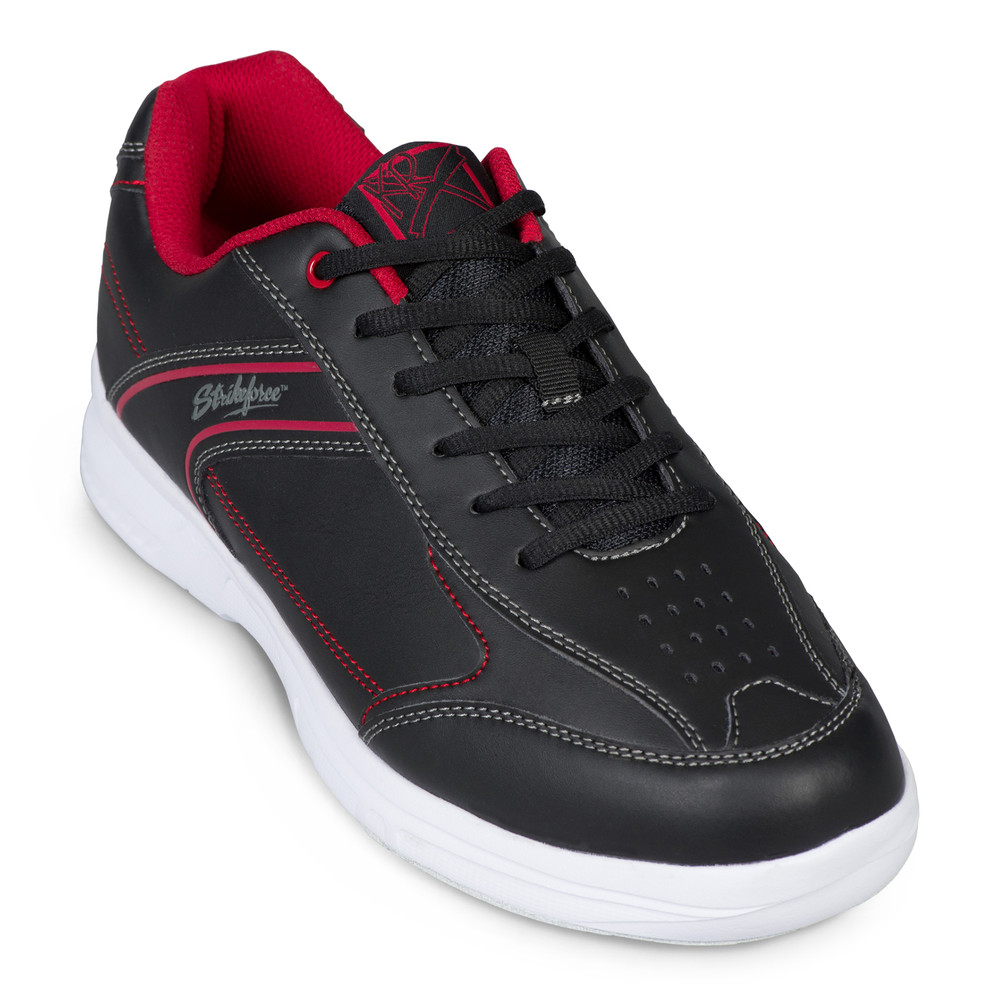 KR Strikeforce Flyer Lite Mens Bowling Shoes Black Red