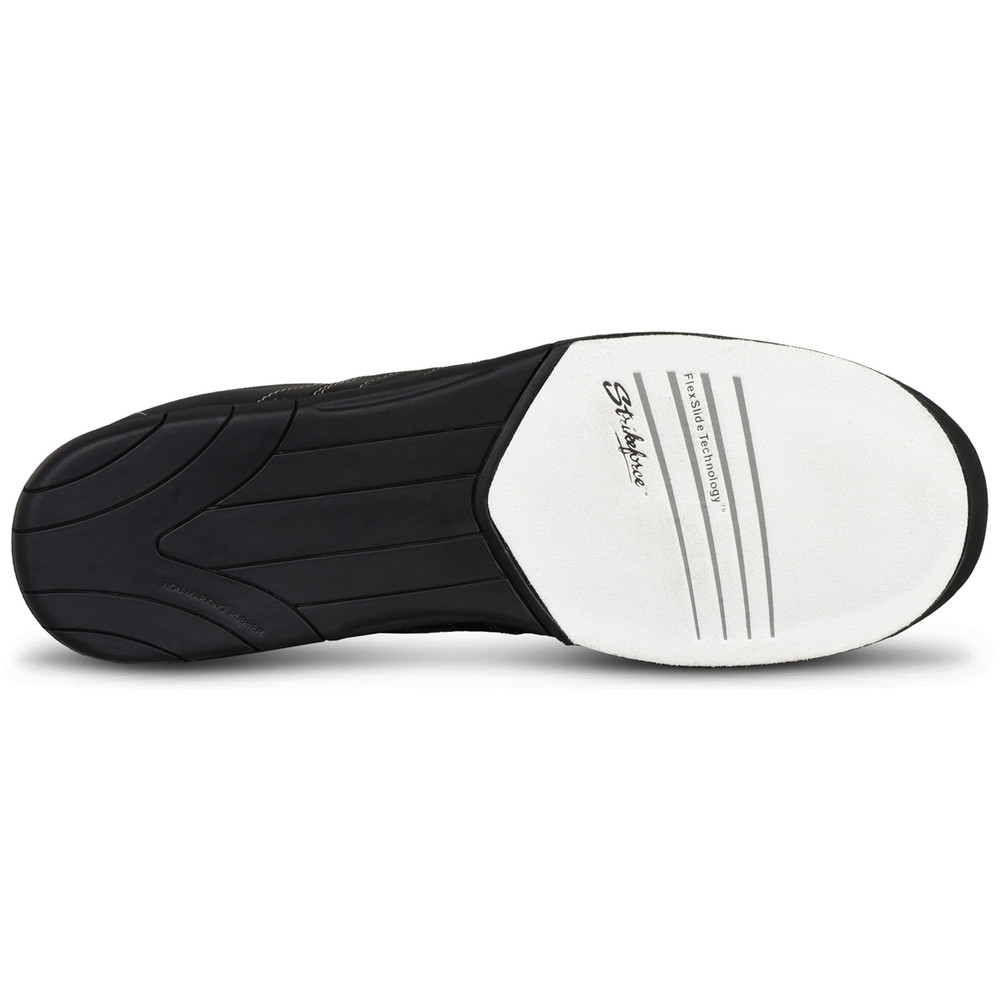 KR Strikeforce Flyer Mens Bowling Shoes Mesh Black Steel Wide Width