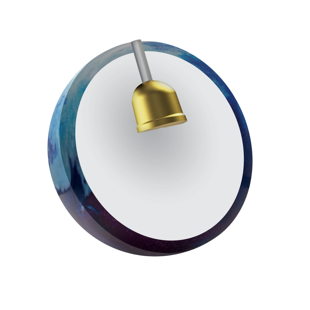 Ebonite Maxim Bowling Ball Peek-A-Boo Berry Core View