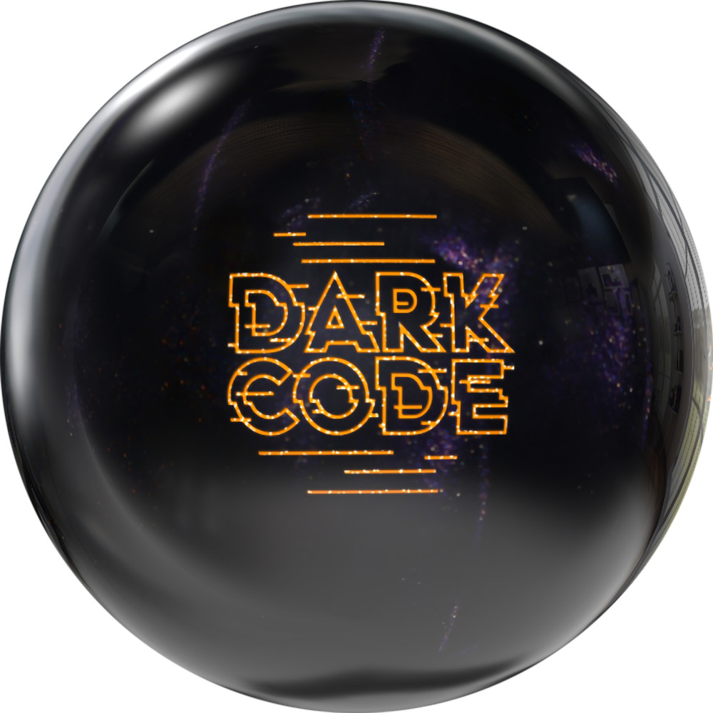 Storm Dark Code Bowling Ball Front View
