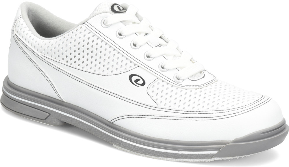 Dexter Turbo Pro Mens Bowling Shoes White Grey