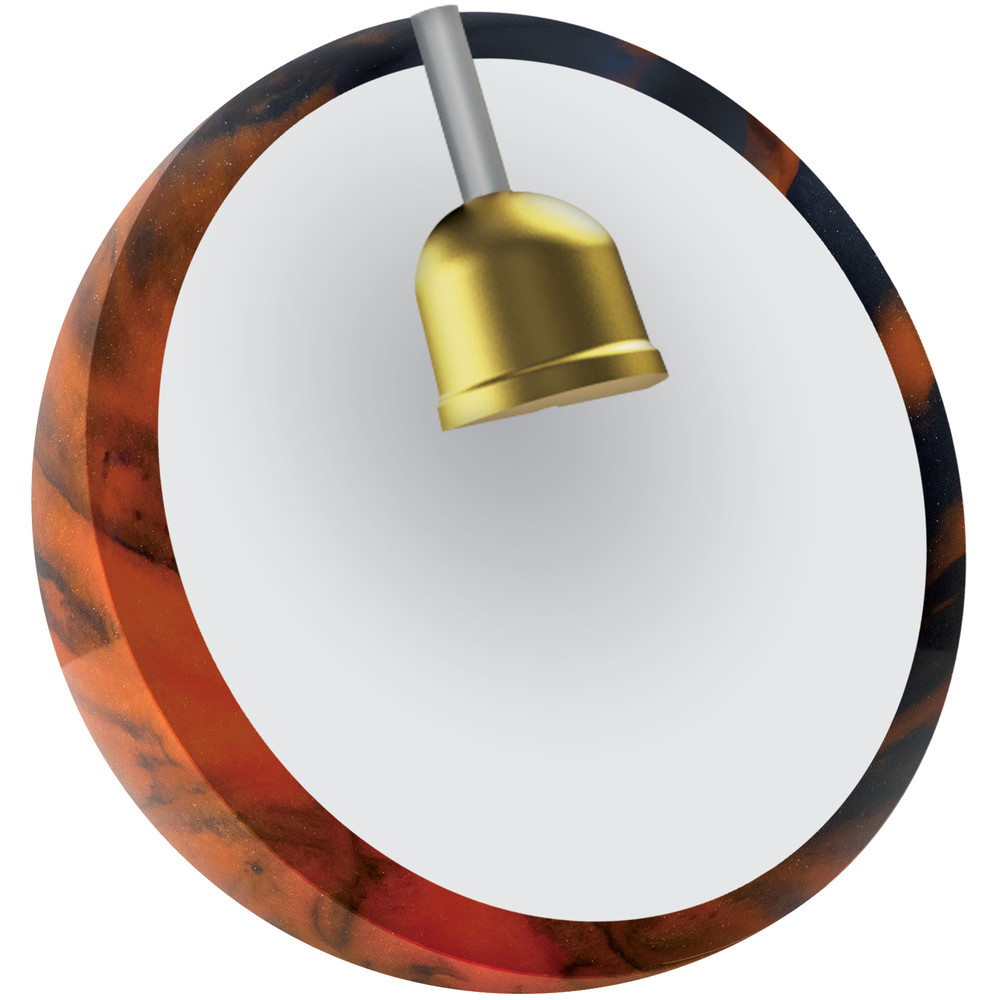 Ebonite Maxim Bowling Ball Pumpkin Spice Core View