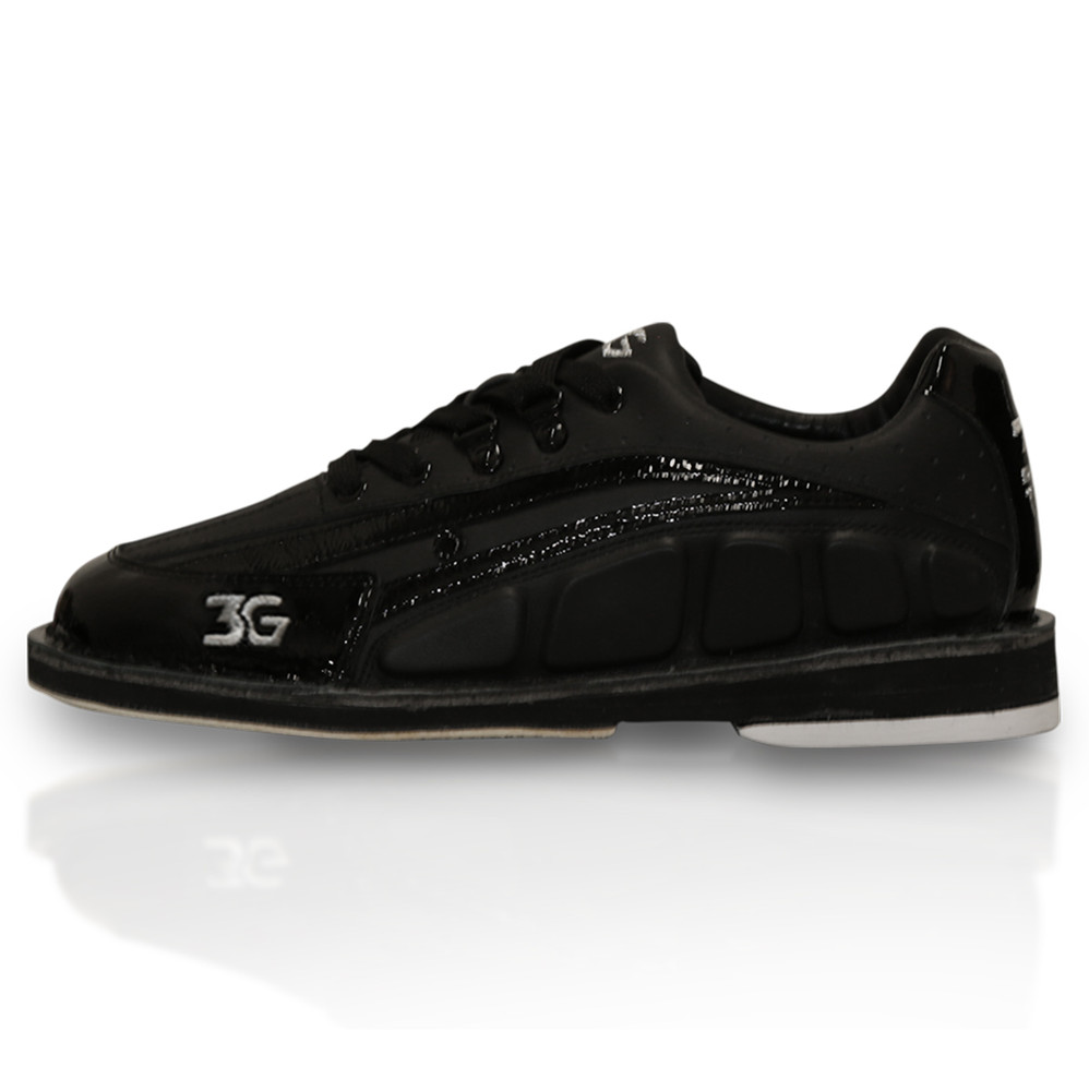 3G Tour Black Unisex Bowling Shoes Wide