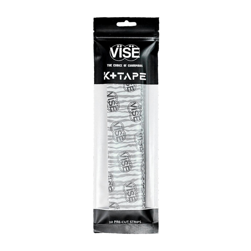 Vise K+ Tape Pre-Cut 20/Pack White