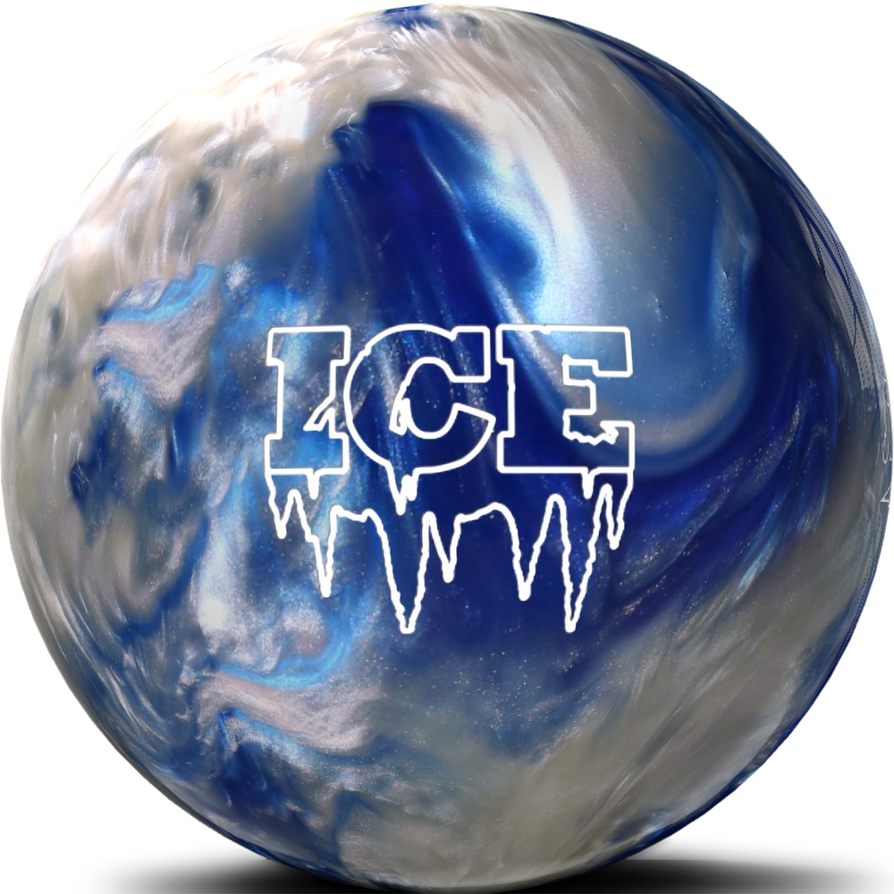 Storm Ice Storm Bowling Ball Ocean Blue White