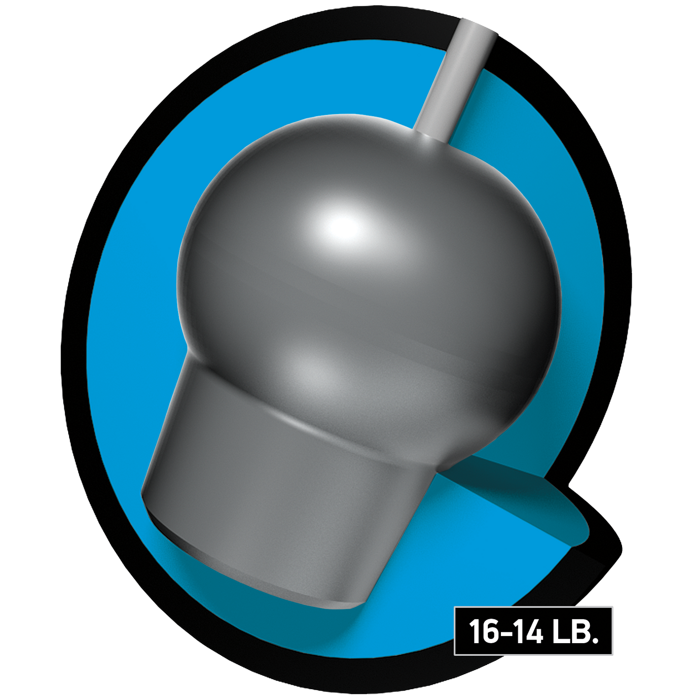 16-14 lb core