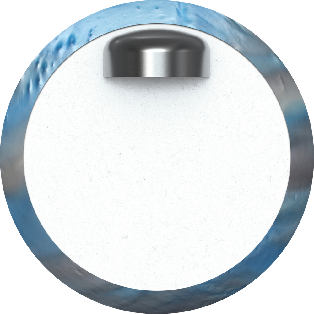 Aspire Sky Blue/Silver/White Bowling Ball