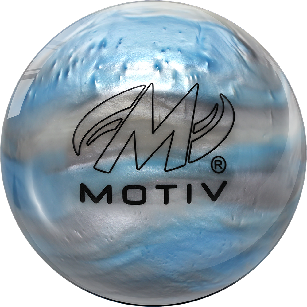 Aspire Sky Blue/Silver/White Bowling Ball Core