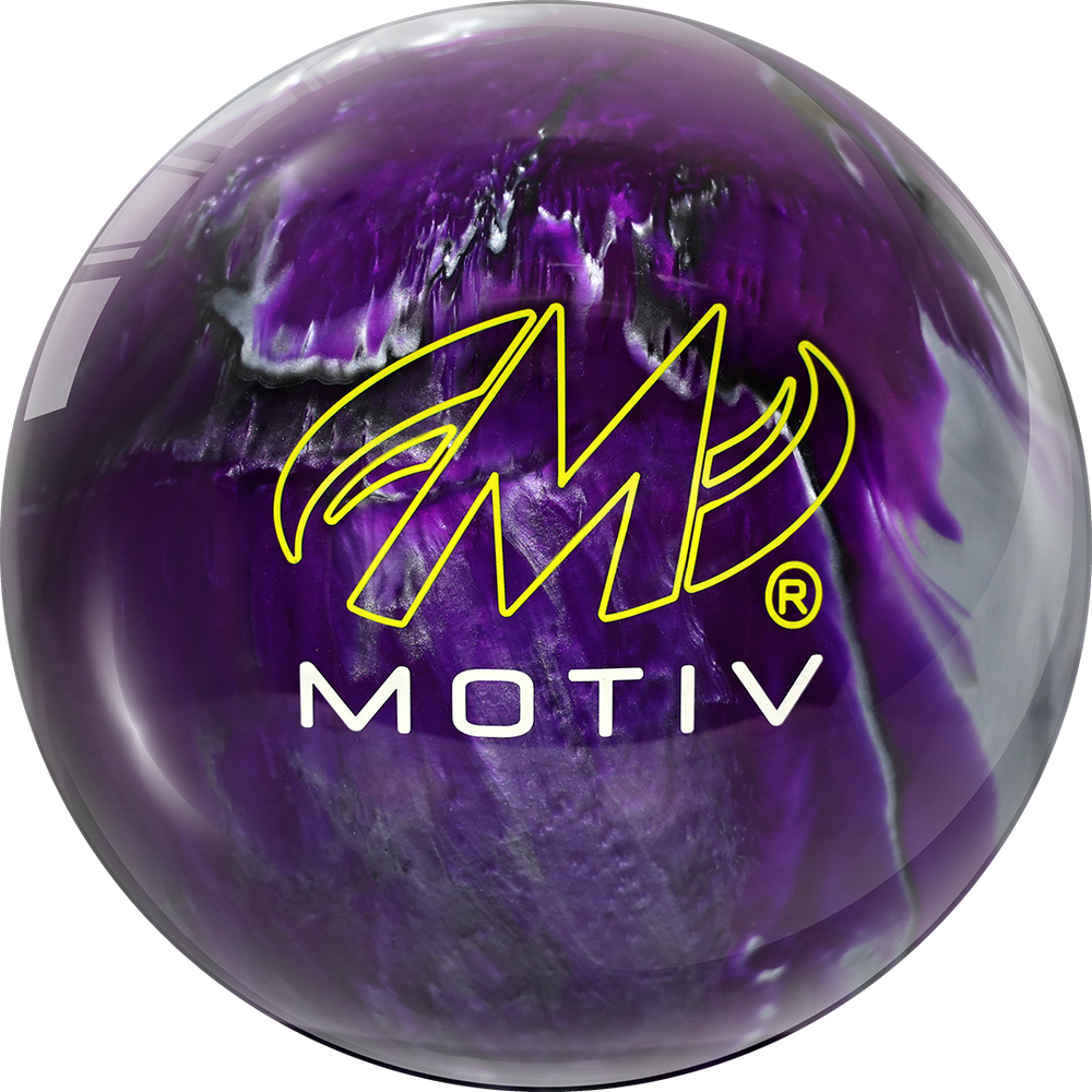 Aspire Purple/Silver/Black Bowling Ball Core