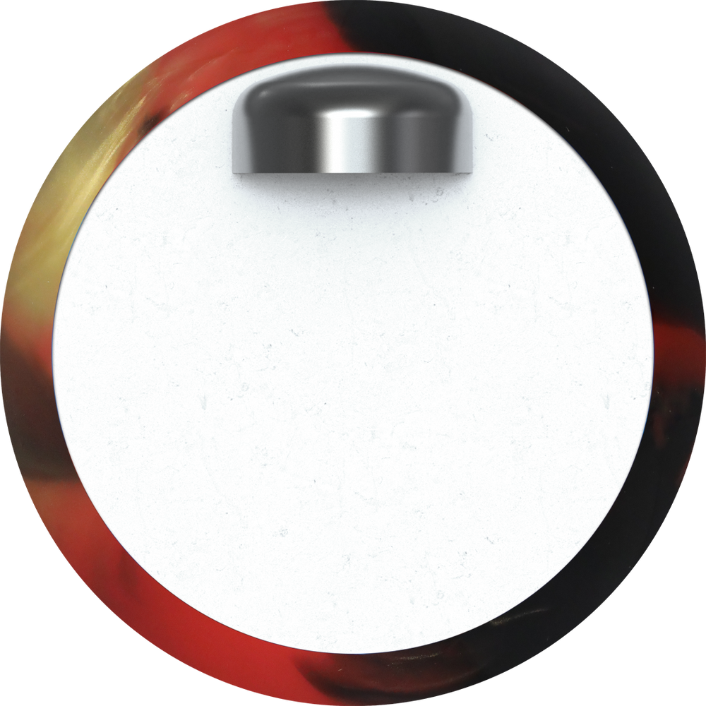Aspire Black/Red/Gold Bowling Ball