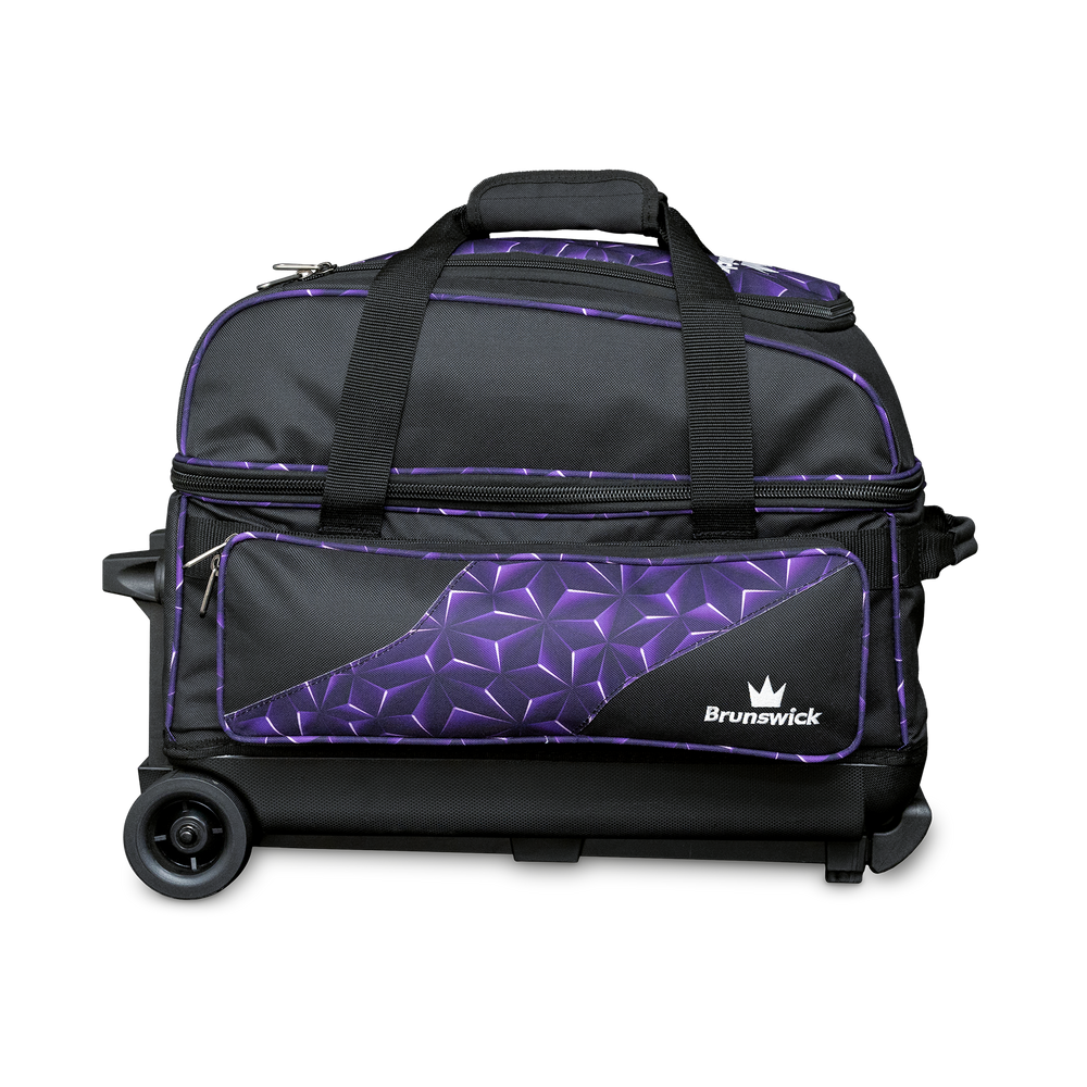 Brunswick Zone Double Roller Purple Prism
