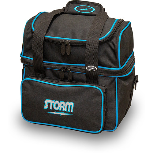 Storm 1 Ball Flip Tote Black/Electric Blue