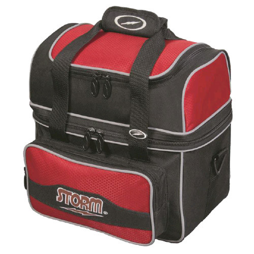 Storm 1 Ball Flip Tote Black/ Red