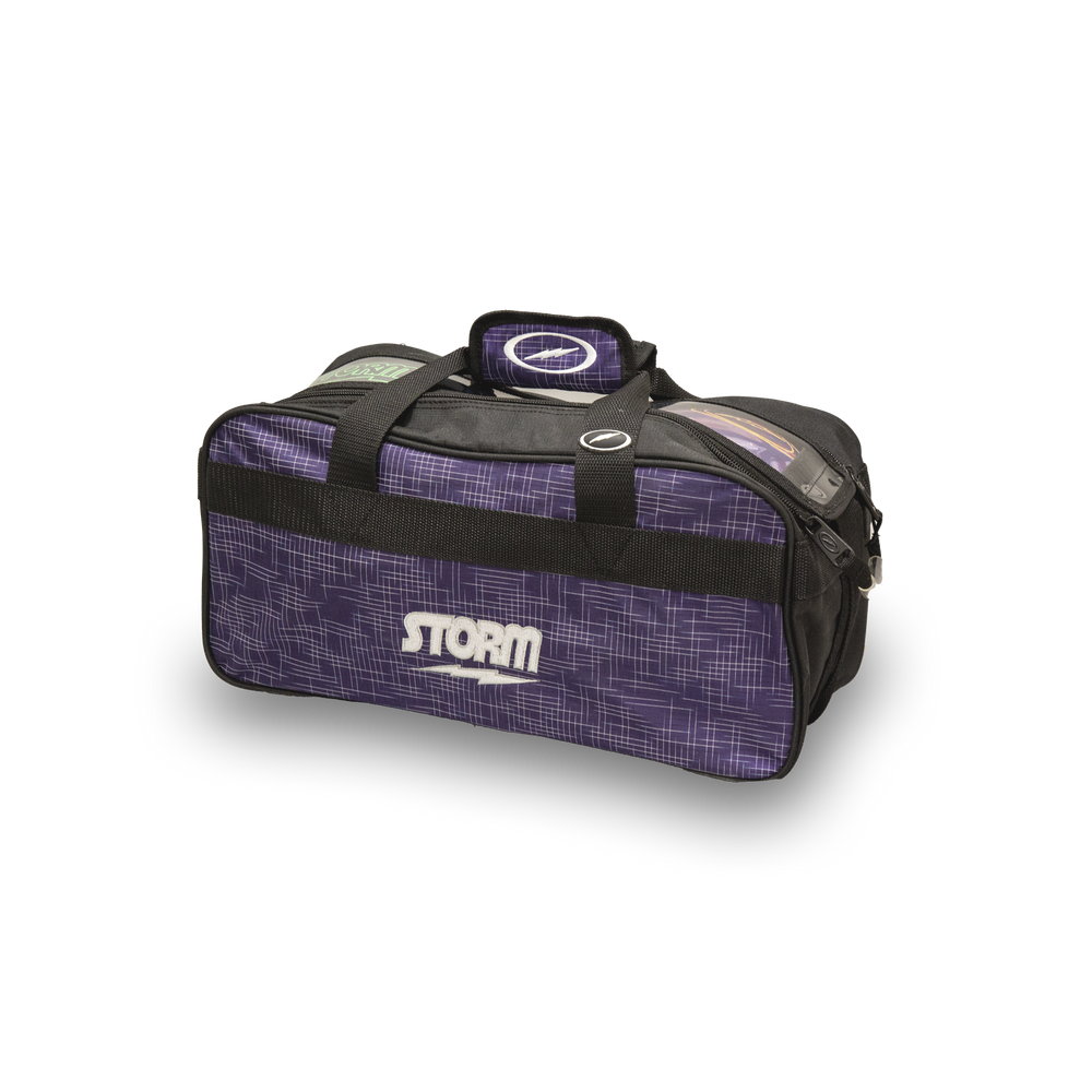 Storm 2 Ball Tote Abstract Purple/Black
