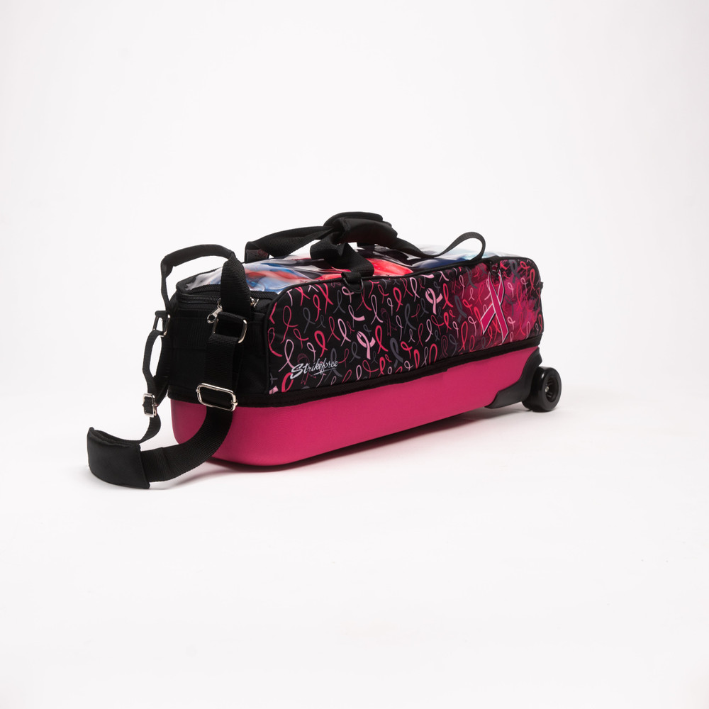 KR Strikeforce Dye Sub Slim Triple Tote - Pink Ribbons