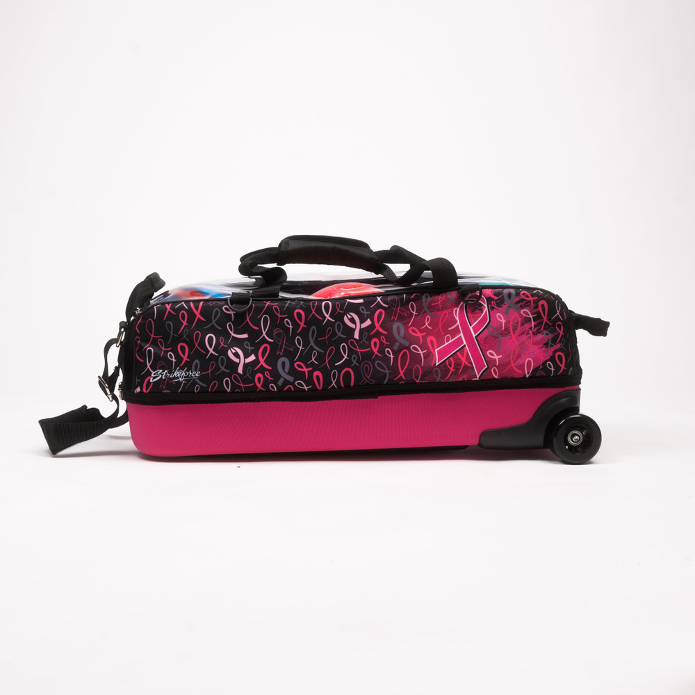 KR Strikeforce Dye Sub Slim Triple Tote - Pink Ribbons