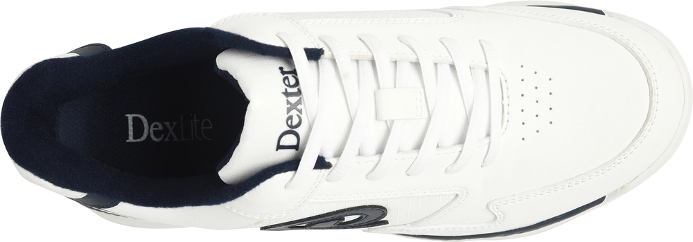 Dexter Ricky V White/Blue Bowling Shoes