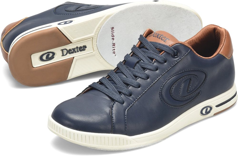 Dexter Nash Navy/Tan Bowling Shoes
