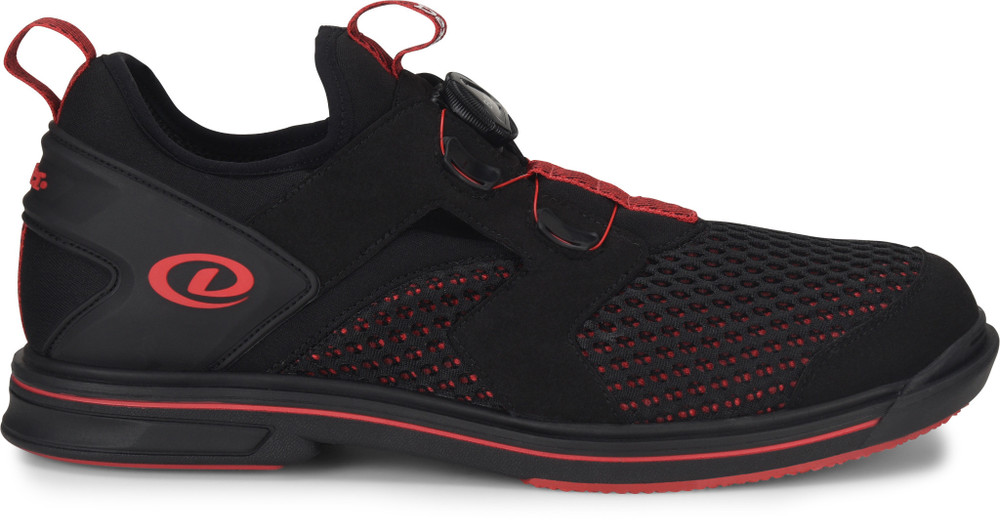 Dexter Pro Boa BOA Black/Red Right Hand Bowling Shoes