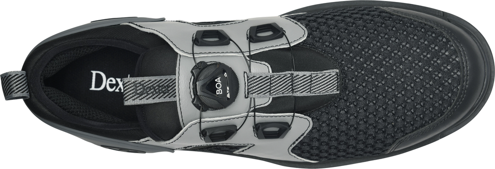 Dexter Pro Boa BOA Black/Sharkskin Bowling Shoes Wide