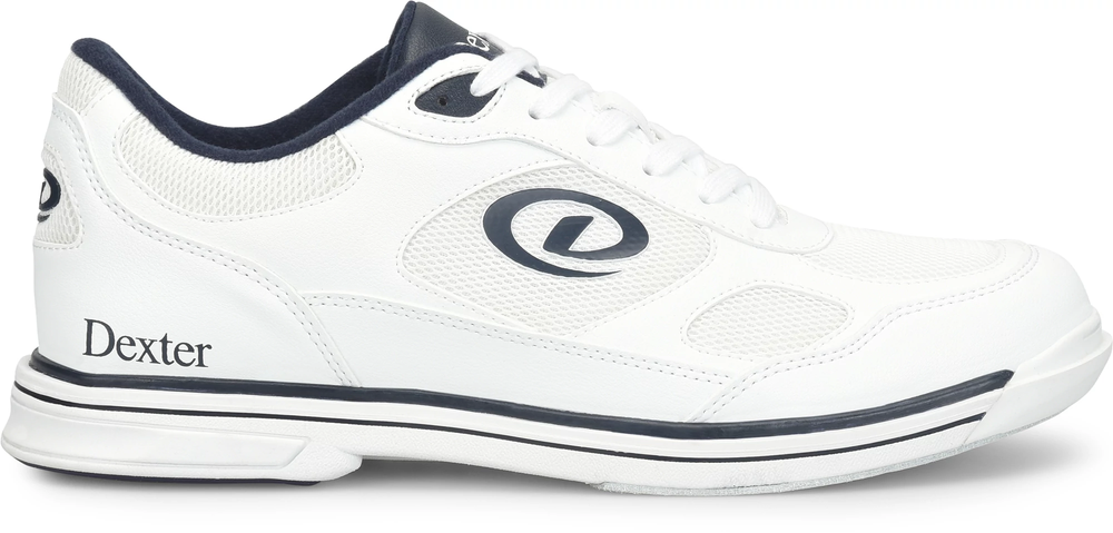 Dexter Randy White/Navy Bowling Shoes Wide