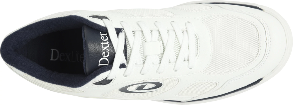 Dexter Randy White/Navy Bowling Shoes Wide