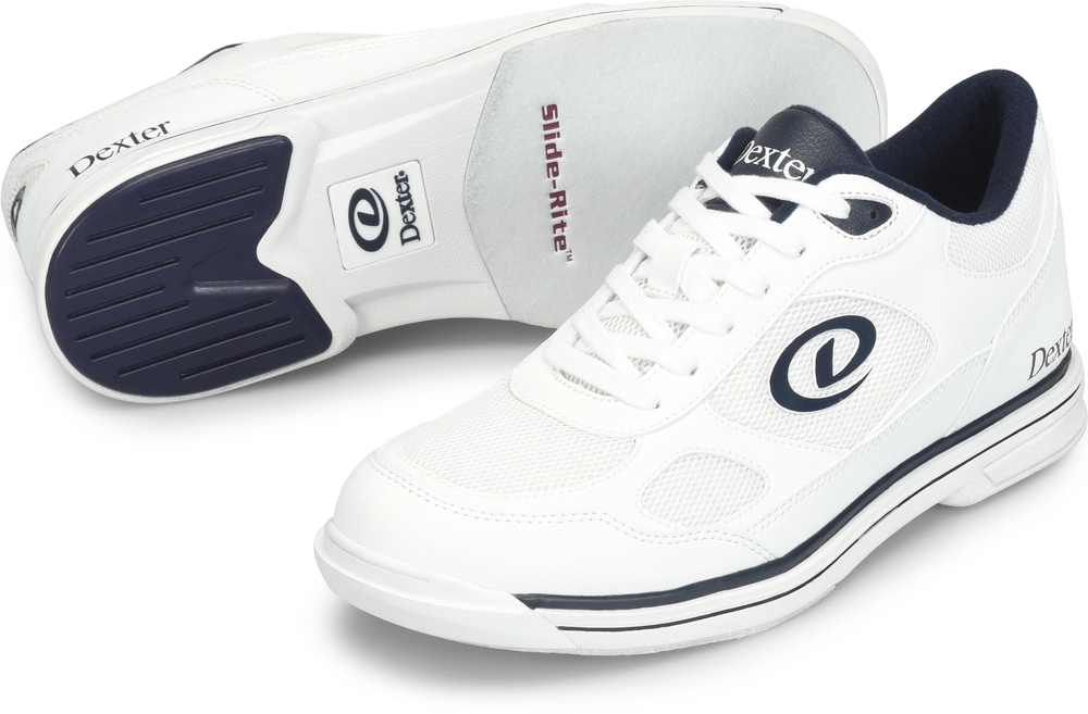 Dexter Randy White/Navy Bowling Shoes