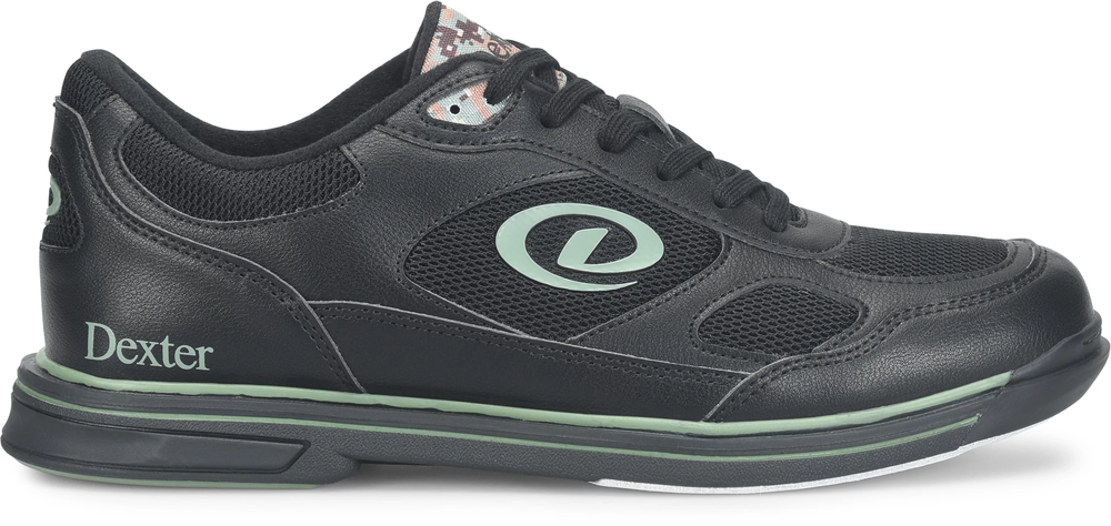 Dexter Randy Black/Camo Green Bowling Shoes