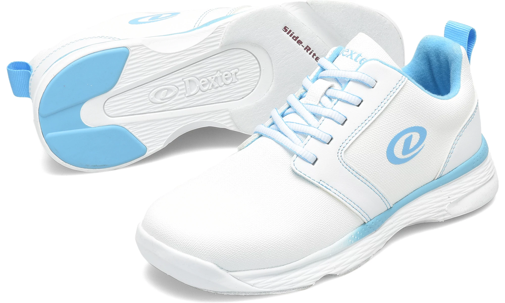 Dexter Raquel Lx White/Blue Bowling Shoes