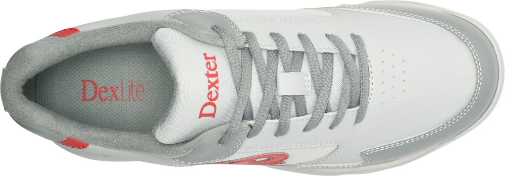Dexter Ricky V Grey/Red Bowling Shoes Wide