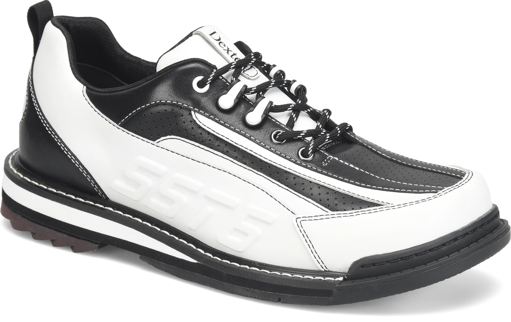 Dexter Sst6 Hybrid Le White/Black Right Hand Bowling Shoes Wide