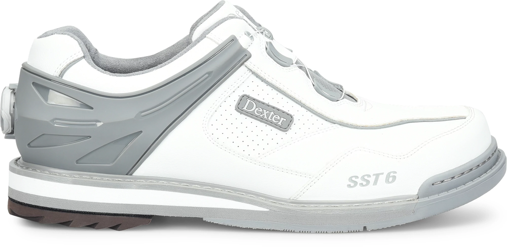 Dexter Sst6 Hybrid Boa BOA White/Grey Right Hand Bowling Shoes