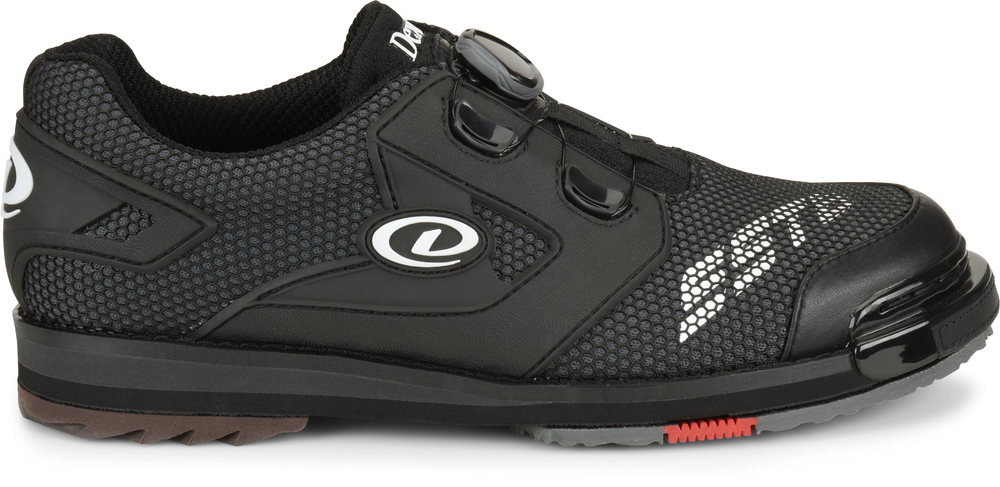 Dexter Sst8 Power Frame Boa BOA Black/Dark Grey Bowling Shoes Wide