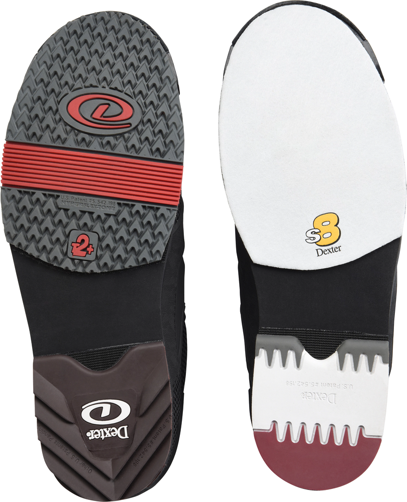 Dexter Sst8 Power Frame Boa BOA Black/Dark Grey Bowling Shoes Wide