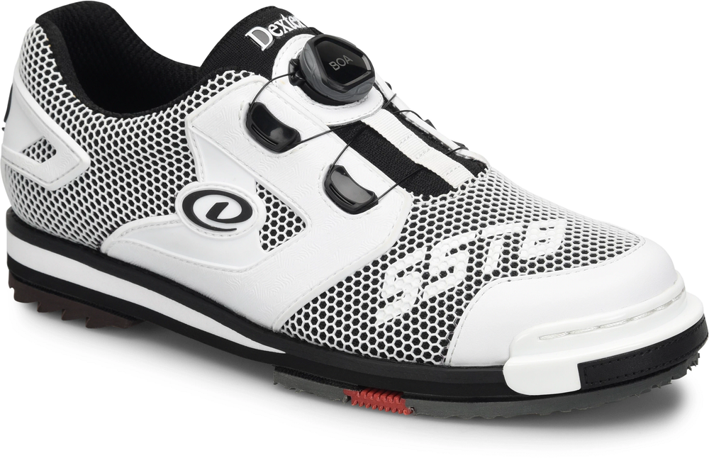 Dexter Sst8 Power Frame Boa BOA White/Black Bowling Shoes Wide