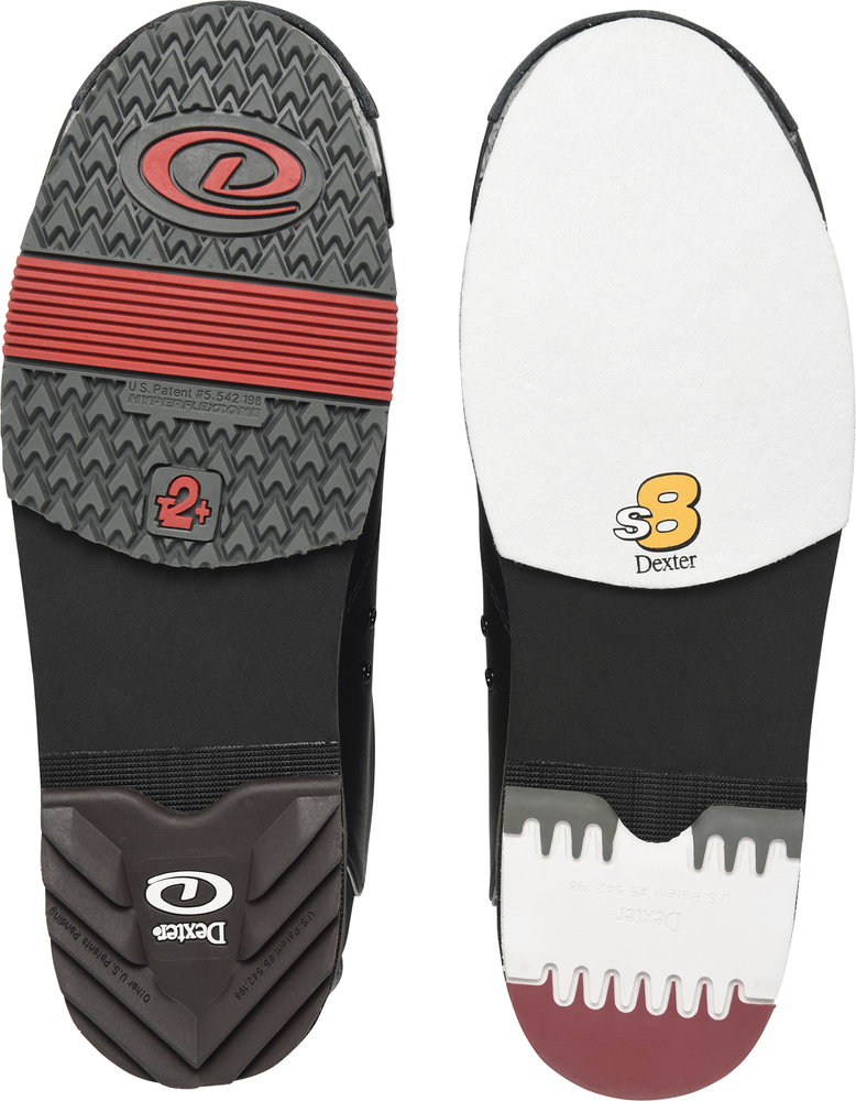 Dexter Sst8 Pro Black/Silver Bowling Shoes